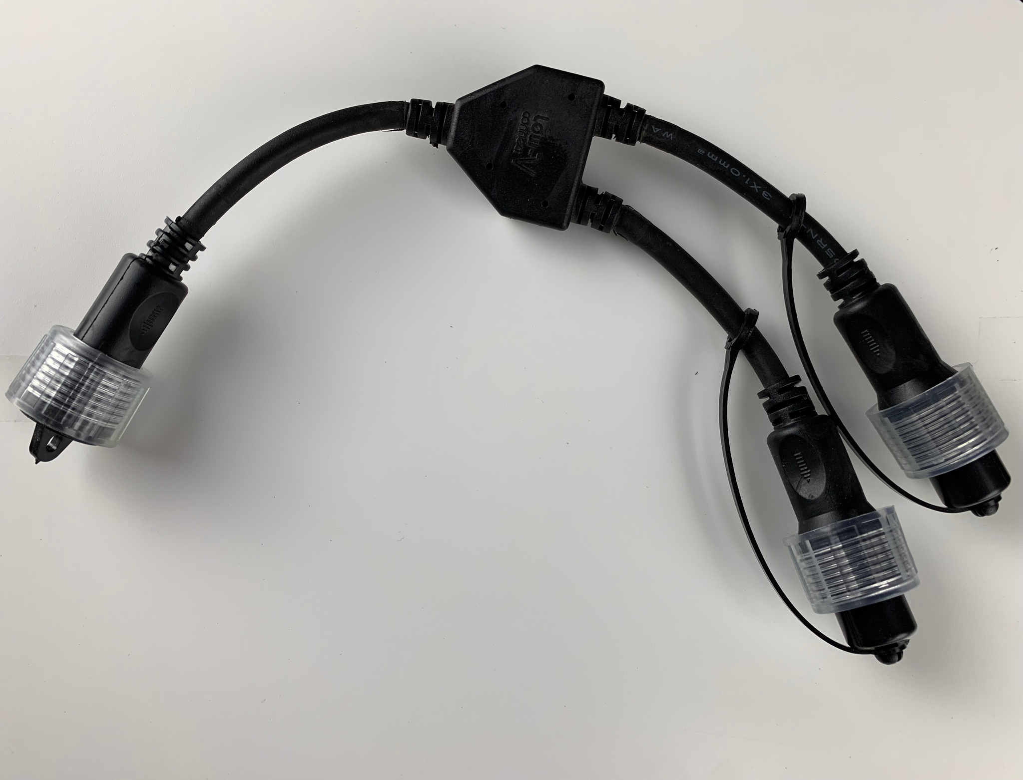 Festoon Power Outlets 2 Way Split for 24v Festoon Power Belts – The Festoon Guys