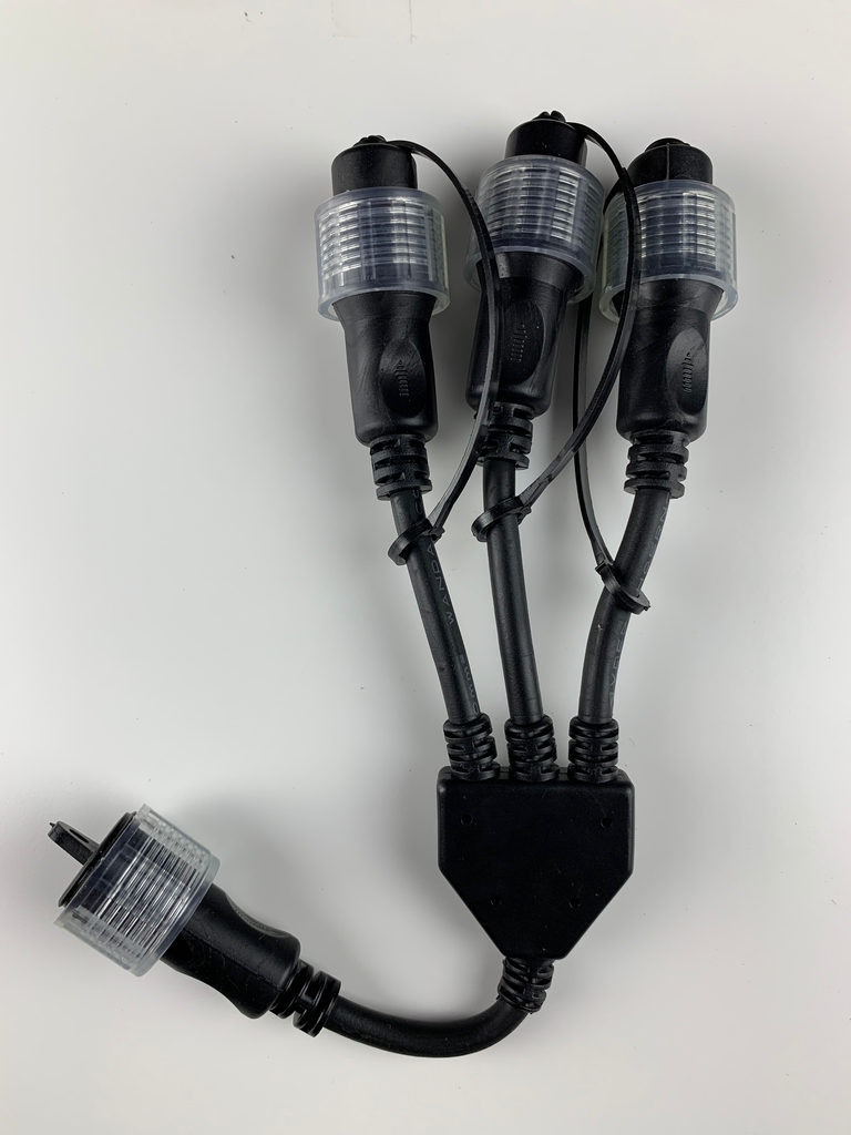 Festoon Power Outlets 3 Way Split for 24v Festoon Power Belts – The Festoon Guys
