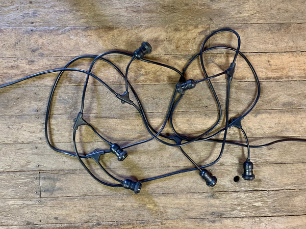 240v Festoon with 13cm Droppers
