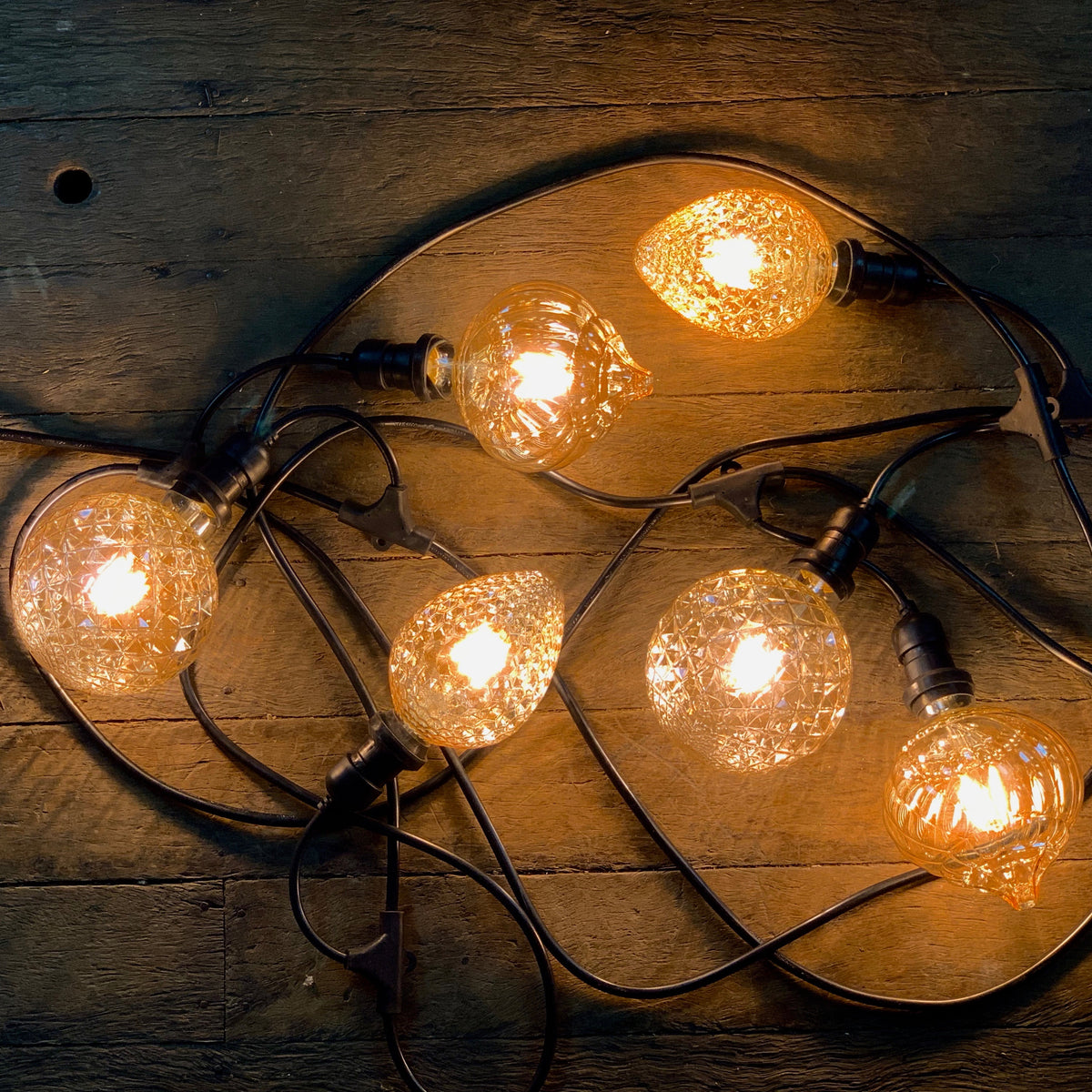 240v Festoon with 13cm Droppers – The Festoon Guys