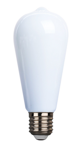 ST64 White 6watt LED Filament E27
