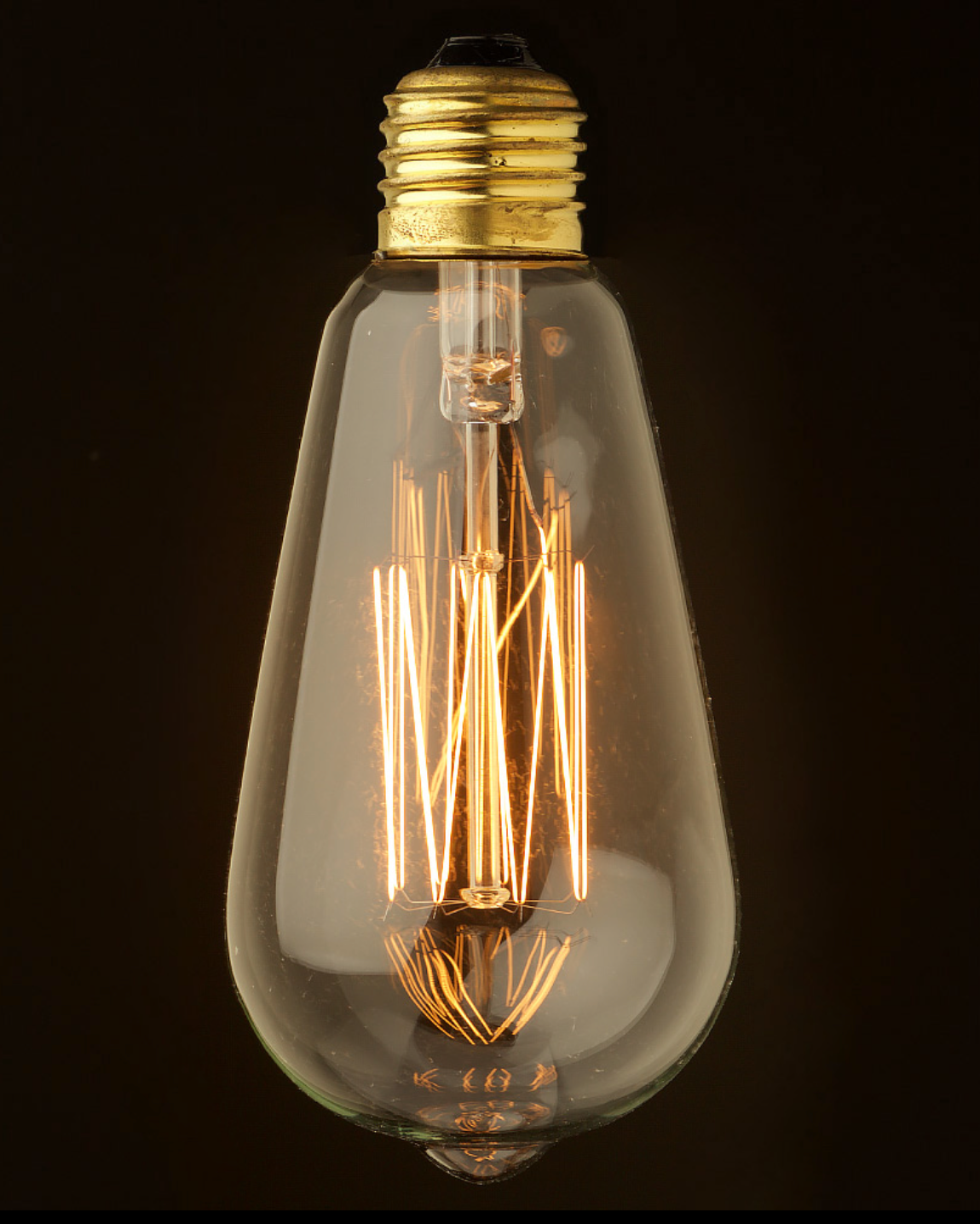 ST64 Squirrel Cage 40watt Filament E27