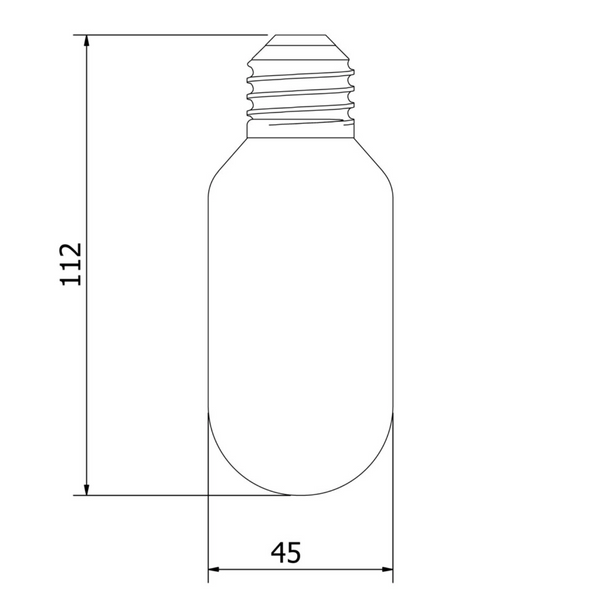 Festoon Guys Set with Edison ST64 & G80 Bulbs