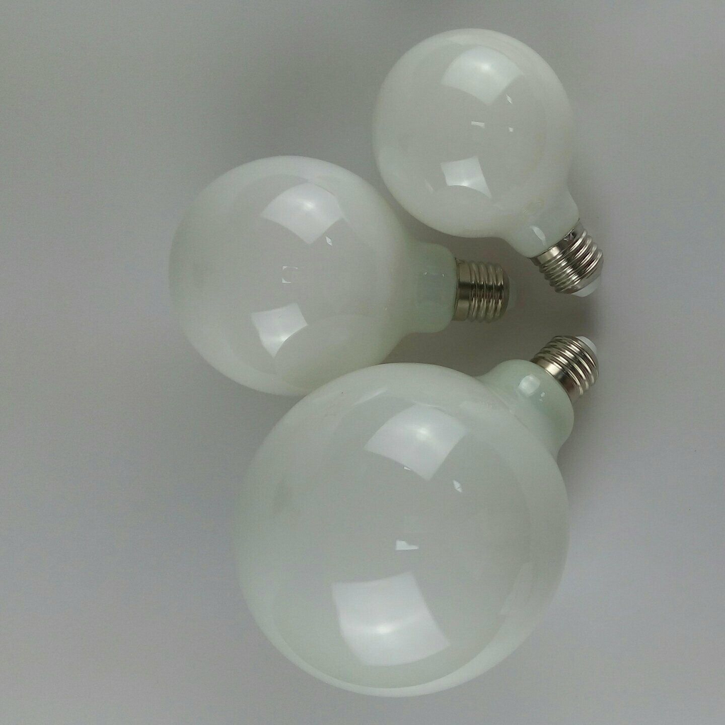 G80 White 80mm 4watt LED Filament E27 The Festoon Guys